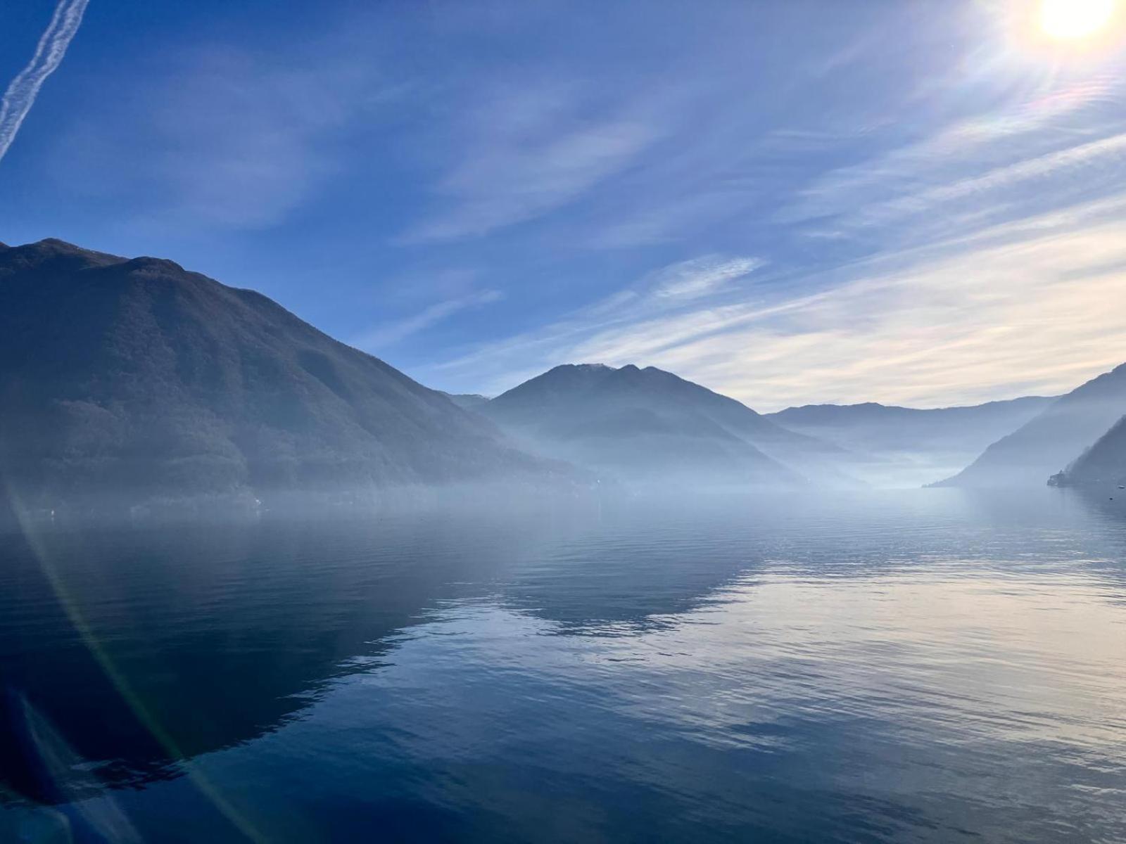 Veralto - Modern Suite With Como Lake View Vacallo エクステリア 写真