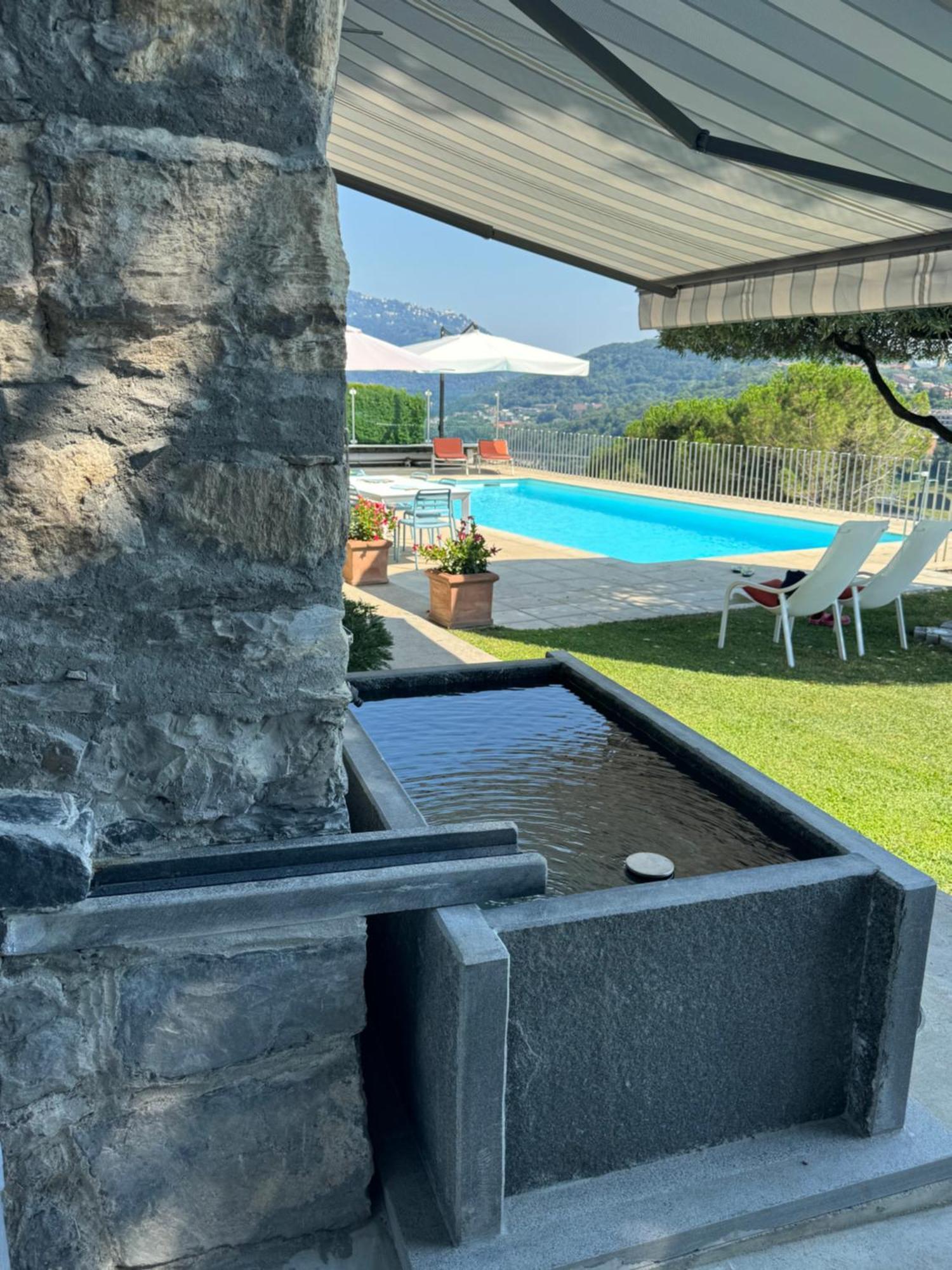 Veralto - Modern Suite With Como Lake View Vacallo エクステリア 写真